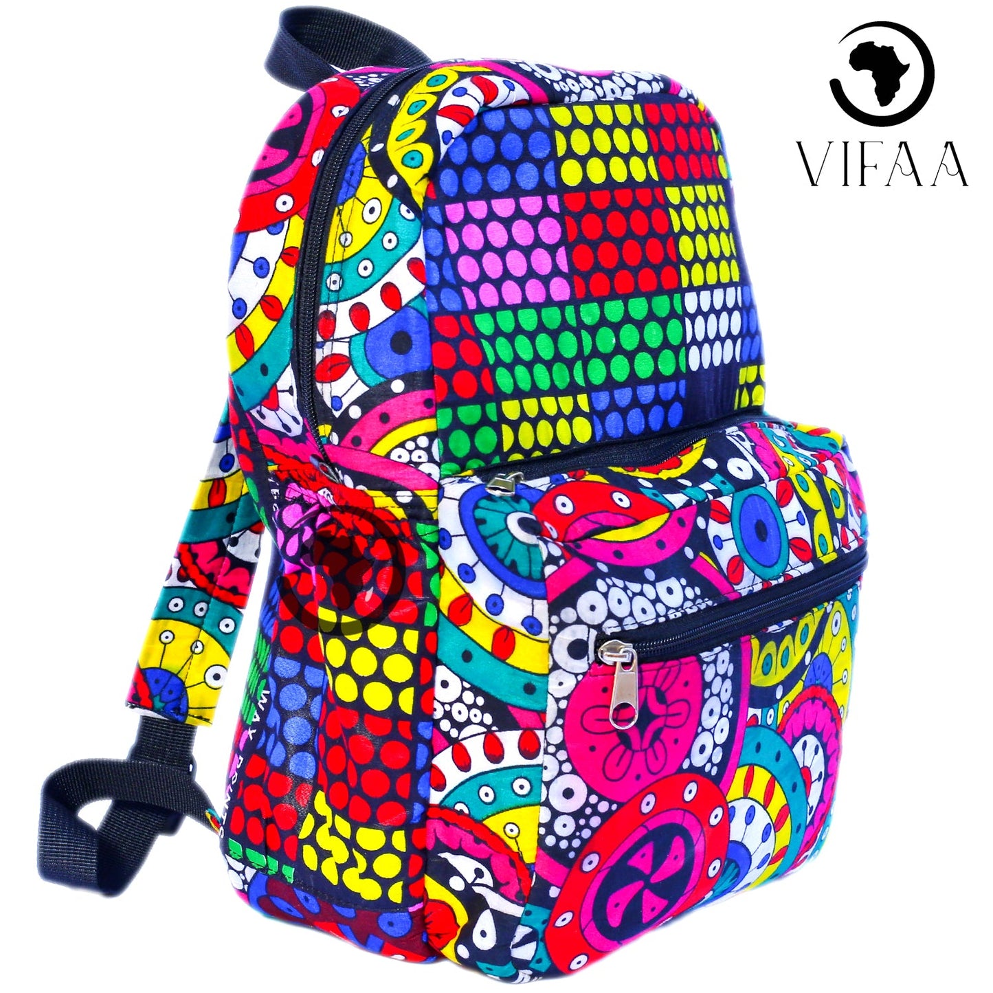 Backpack Kitenge - Medium Plus 4
