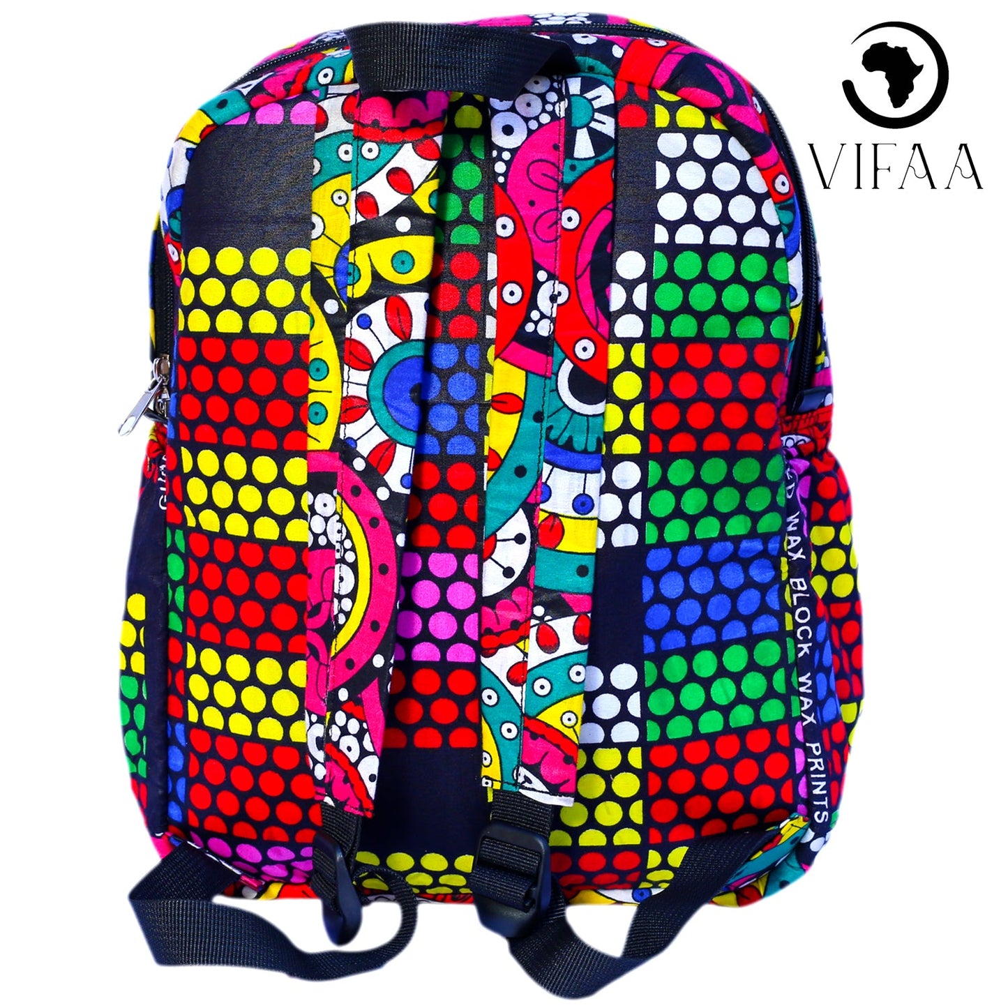 Backpack Kitenge - Medium Plus 4