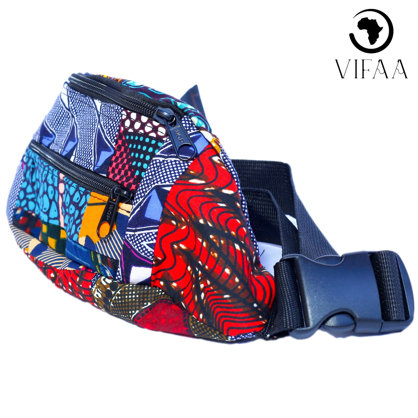 High Waist Kitenge Bag 1
